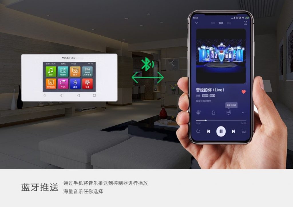 YZ200T背景音乐主机 详情图