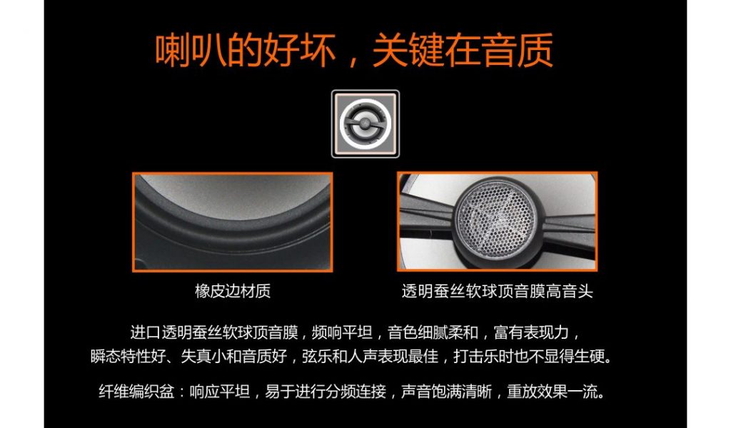 6.5寸吸顶扬声器 YZ209 详情图