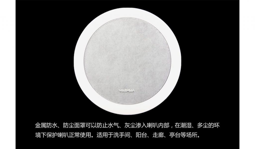 6.5寸吸顶扬声器 YZ209 详情图