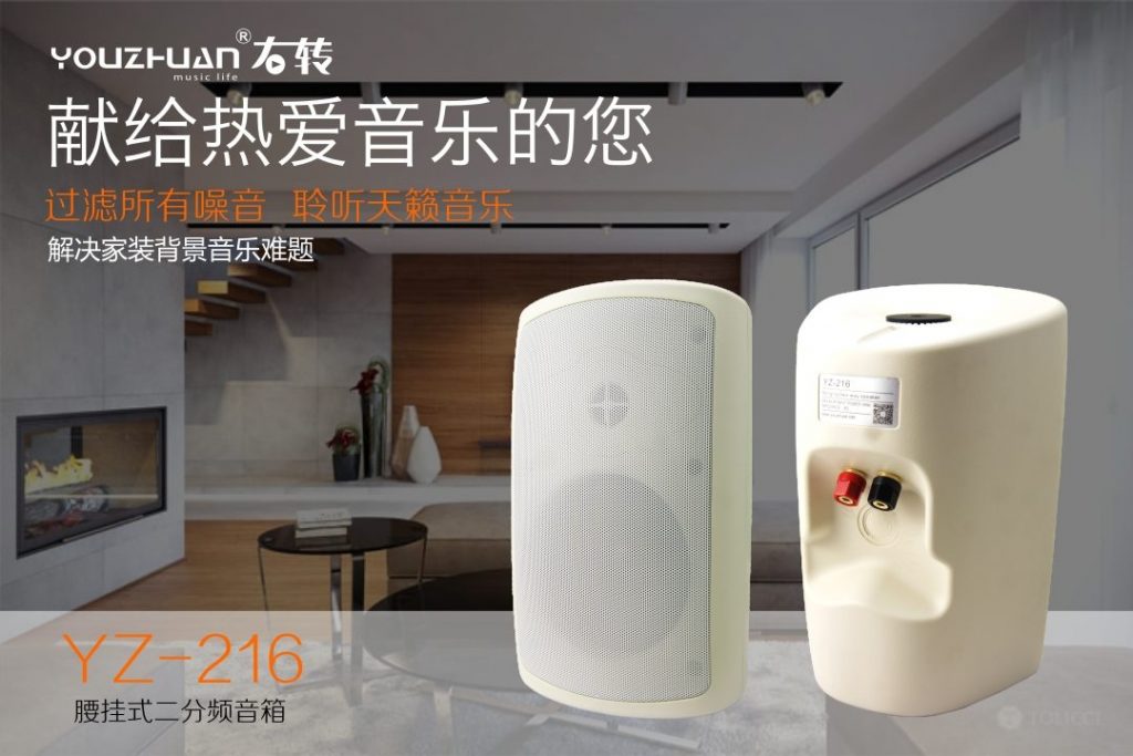 挂式二分频音箱 YZ216 详情图