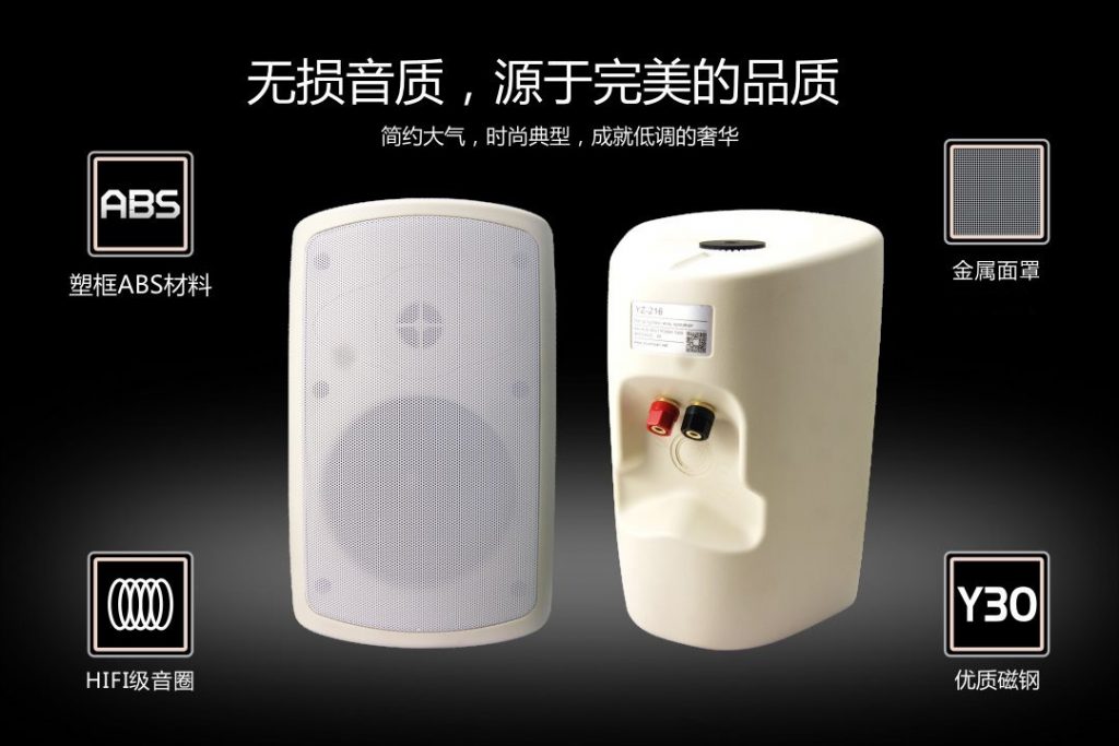 挂式二分频音箱 YZ216 详情图