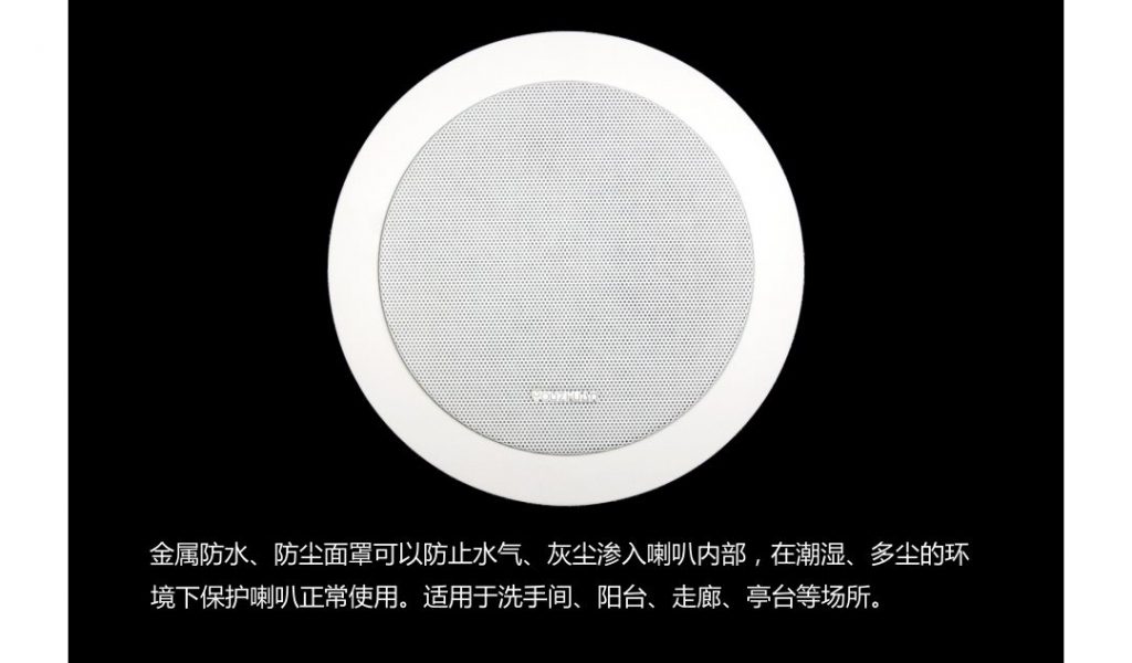 5.25寸吸顶扬声器 YZ217A 详情图