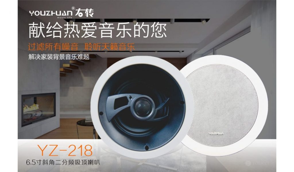 6.5寸吸顶扬声器 YZ218 详情图
