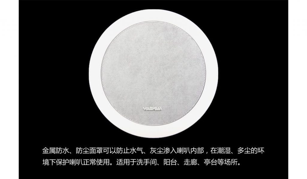 6.5寸吸顶扬声器 YZ218 详情图