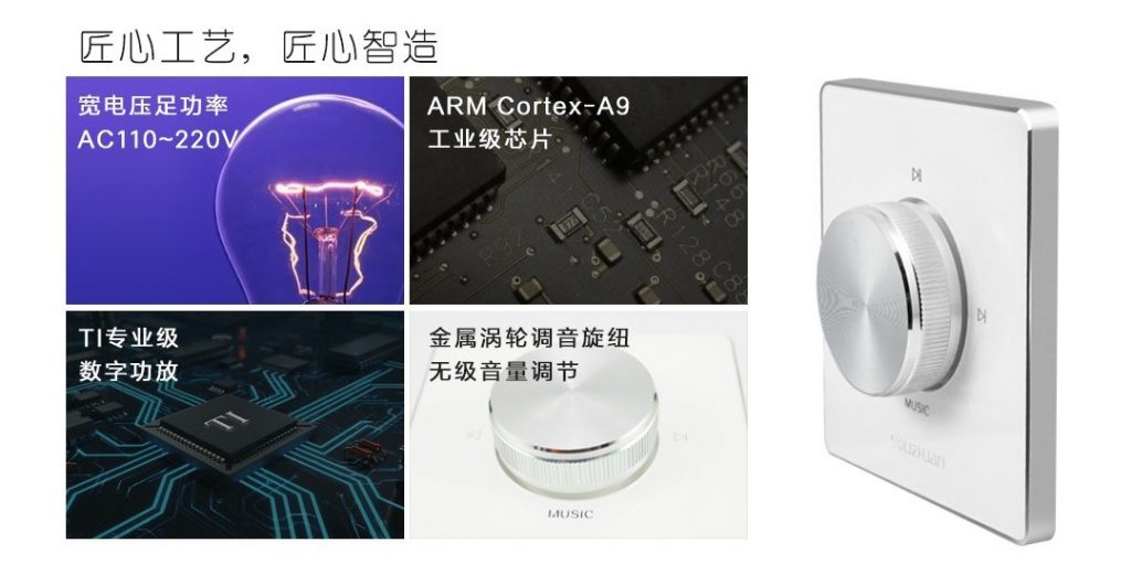 YZ51 酒店客房音乐主机 详情图