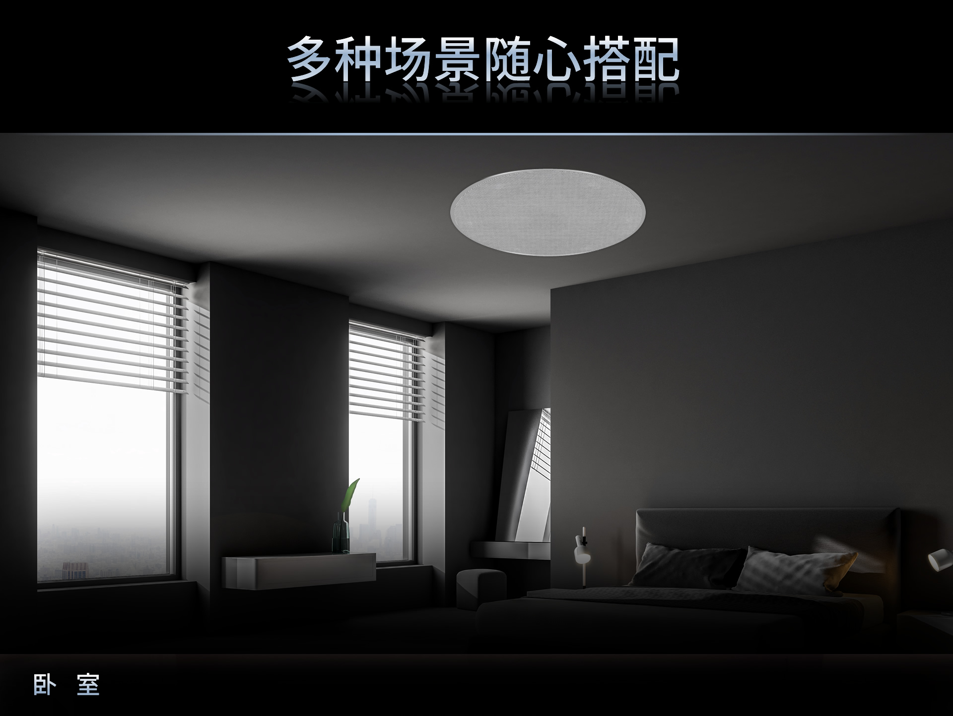 5.25寸吸顶扬声器 YZ165 详情图